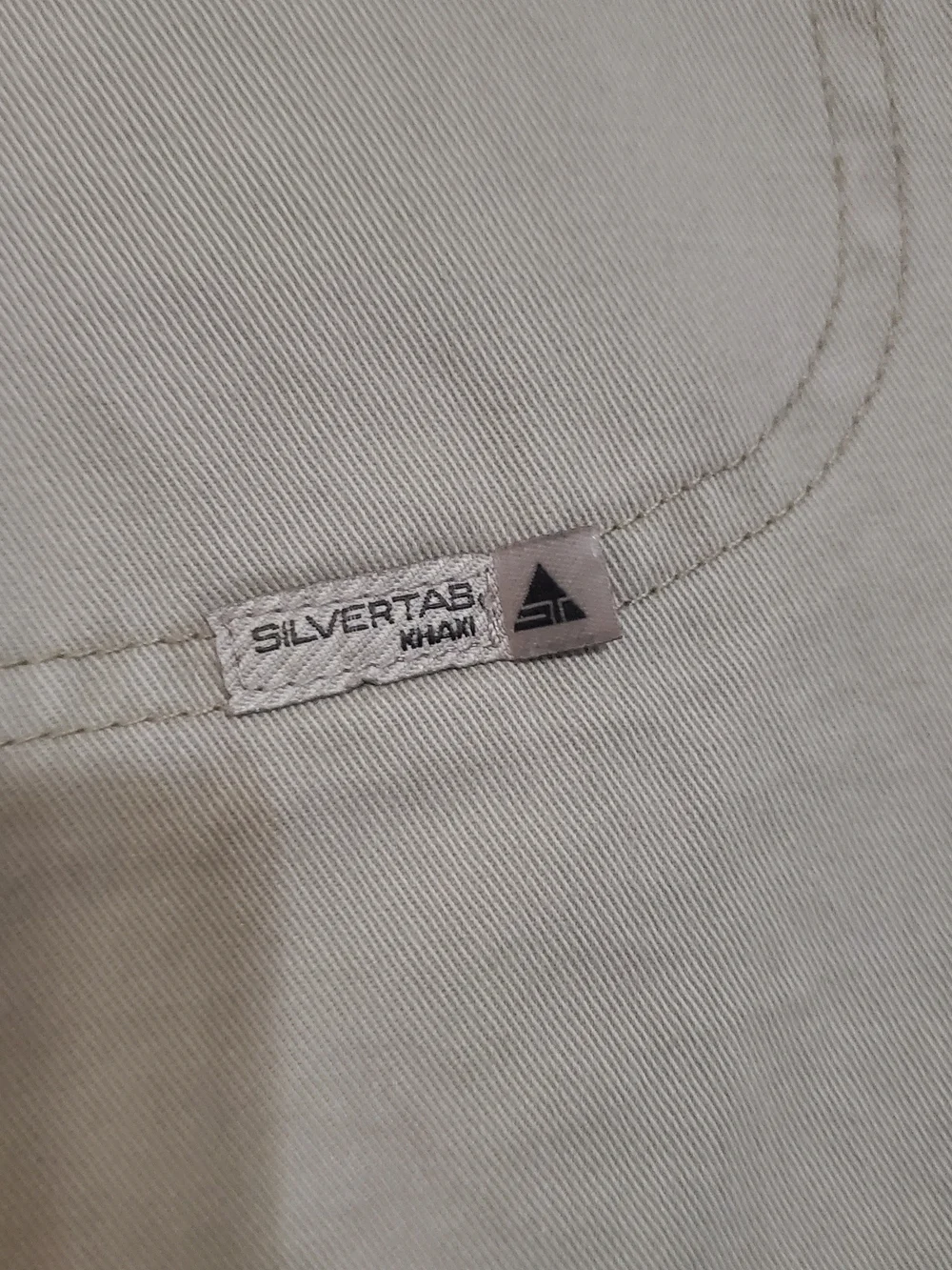 Vintage Silvertab Khaki Straight-Leg Pants